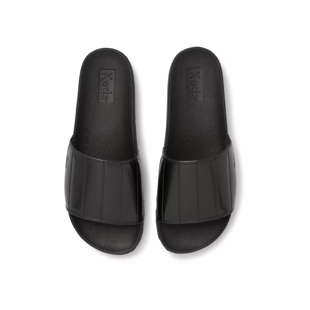Keds Bliss Black Slide Sandals